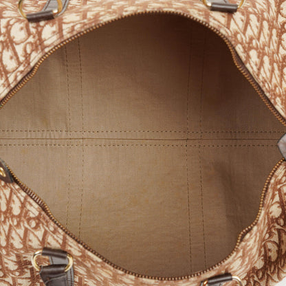 Christian Dior Trotter 40 Vintage Boston-Tasche Braun