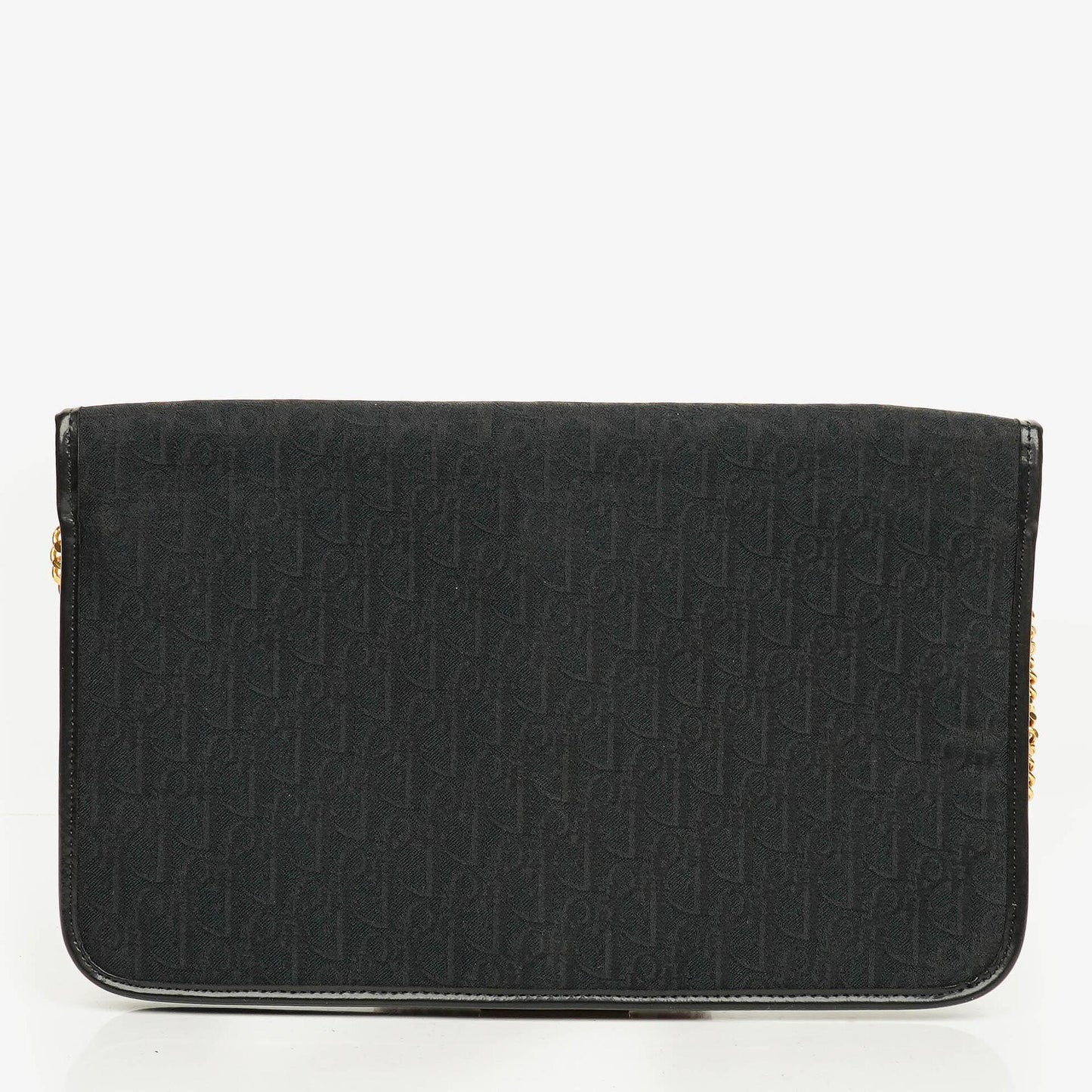 Christian Dior Ketten-Schultertasche aus Trotter Canvas