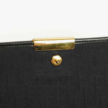 Christian Dior Ketten-Schultertasche aus Trotter Canvas