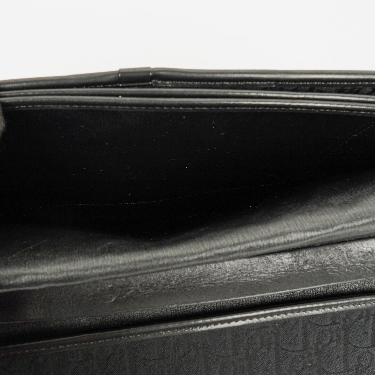 Christian Dior Ketten-Schultertasche aus Trotter Canvas