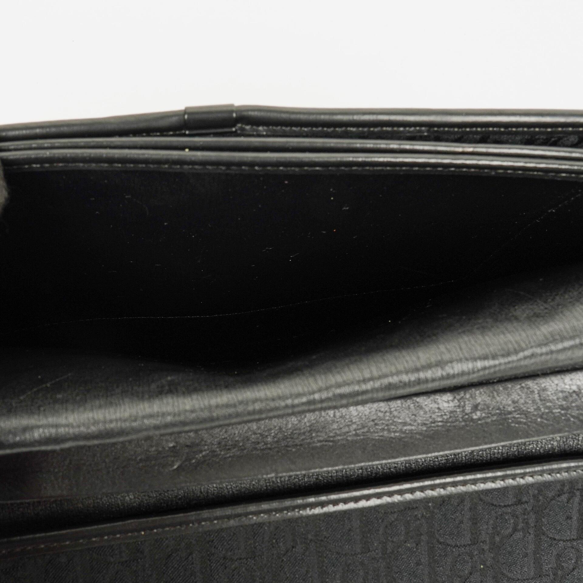 Christian Dior Ketten-Schultertasche aus Trotter Canvas