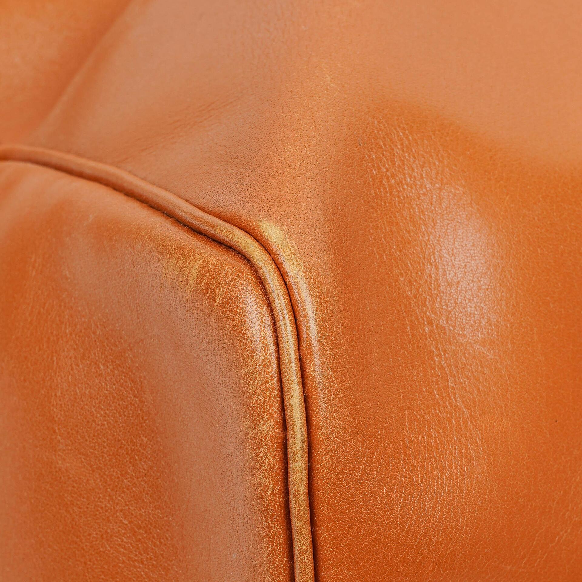 Christian Dior Vintage Boston Tasche aus braunem Leder