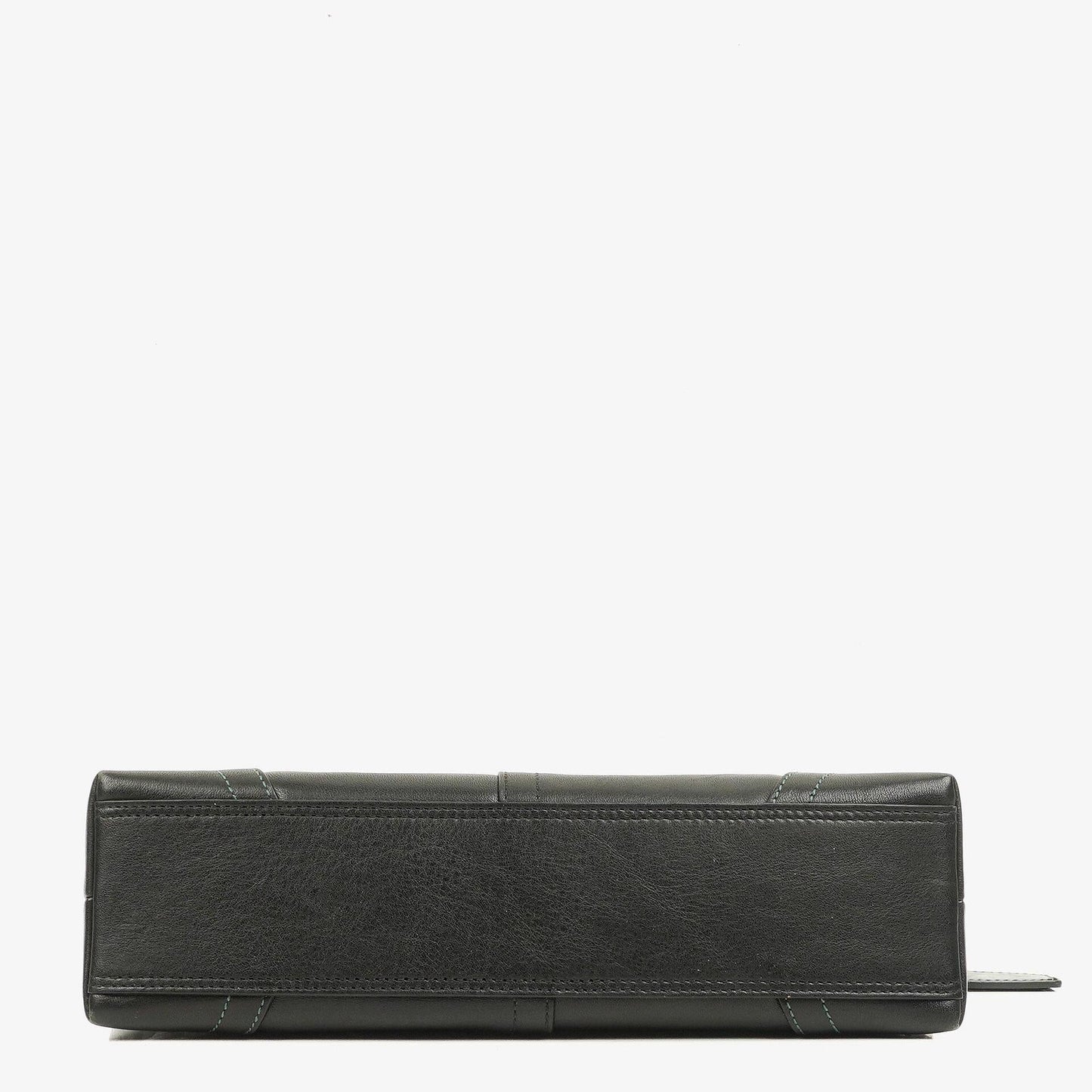 Coach Schultertasche aus schwarzem Leder