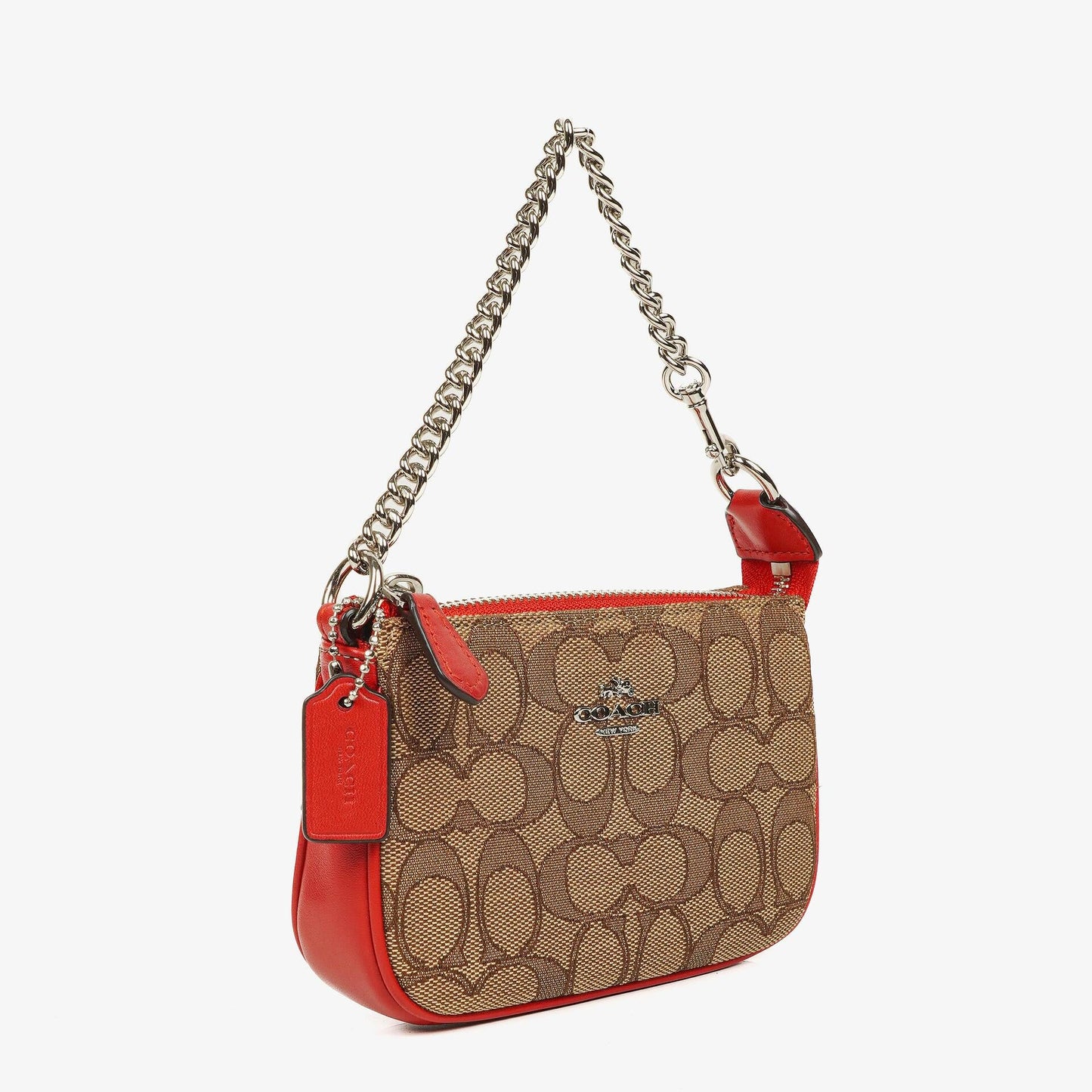 Coach Nolita 15 Mini Tasche aus Signature Canvas