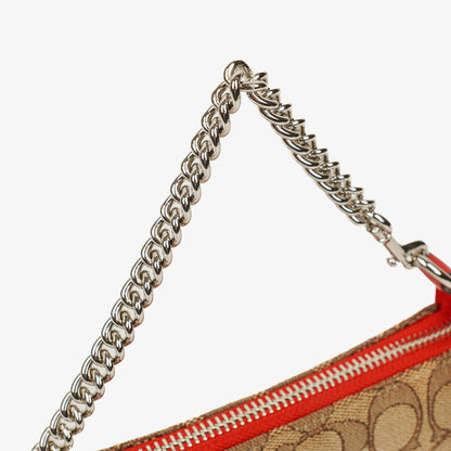 Coach Nolita 15 Mini Tasche aus Signature Canvas