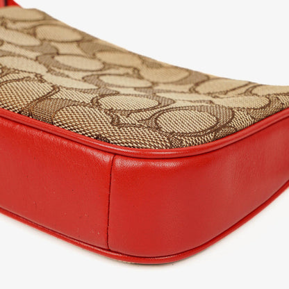 Coach Nolita 15 Mini Tasche aus Signature Canvas