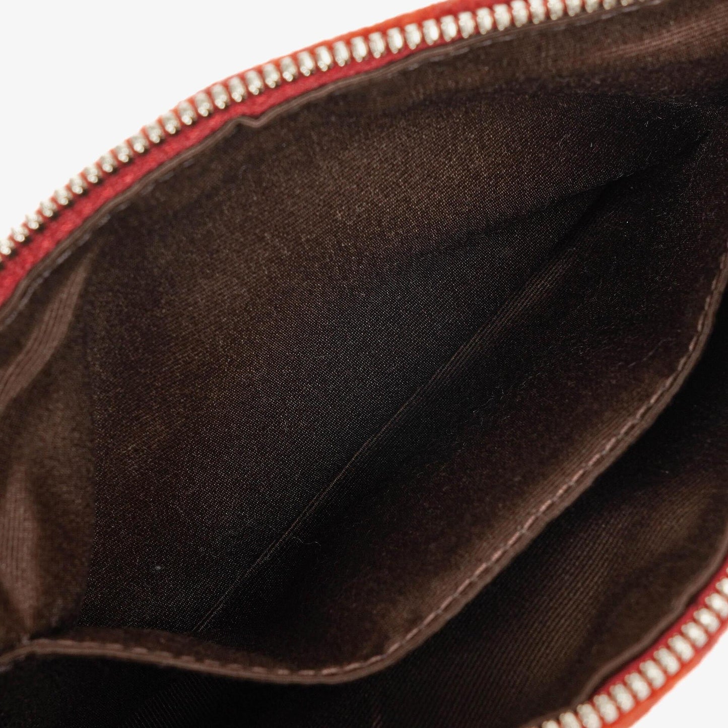 Coach Schultertasche aus roter Wolle
