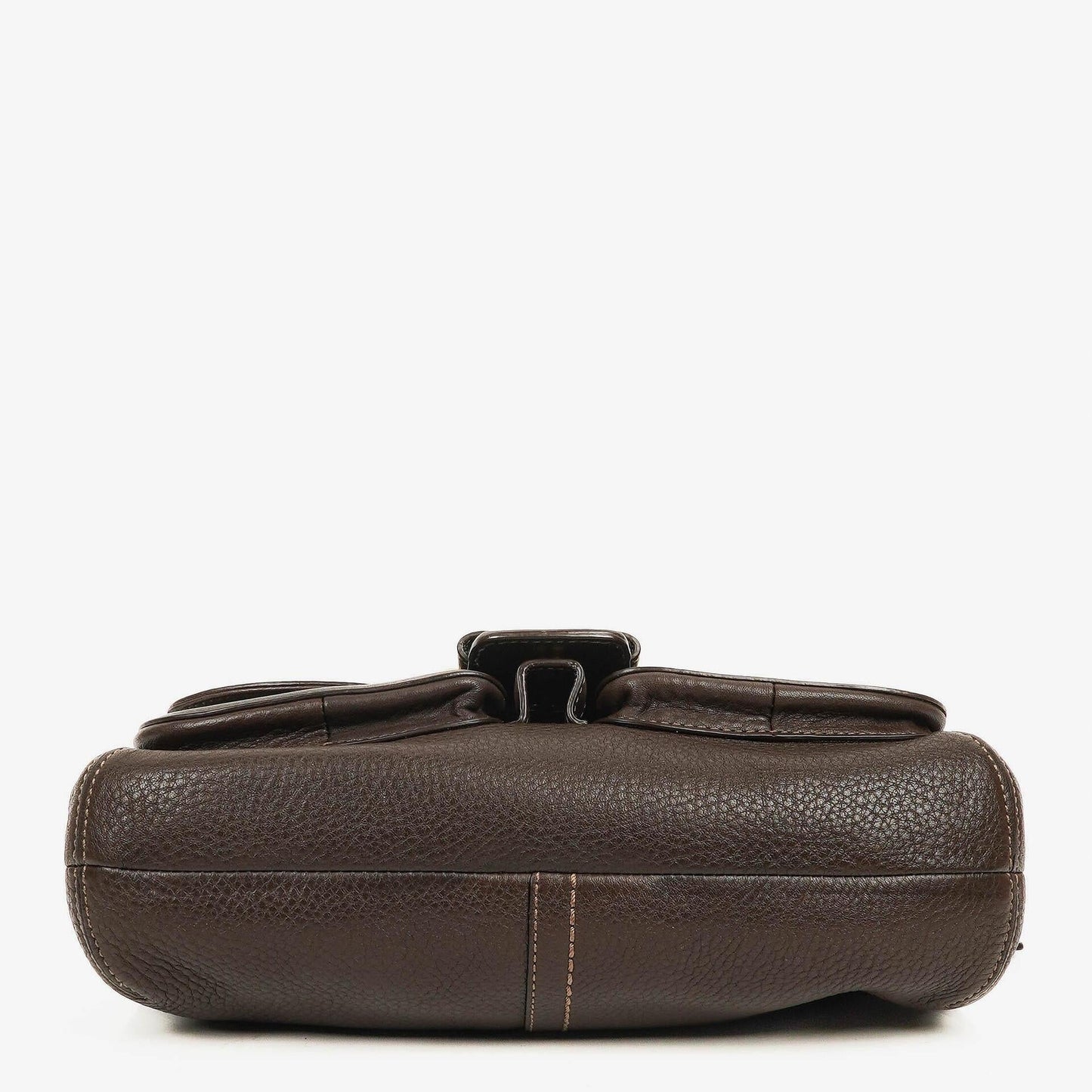 Coach Soho Schultertasche aus braunem Leder