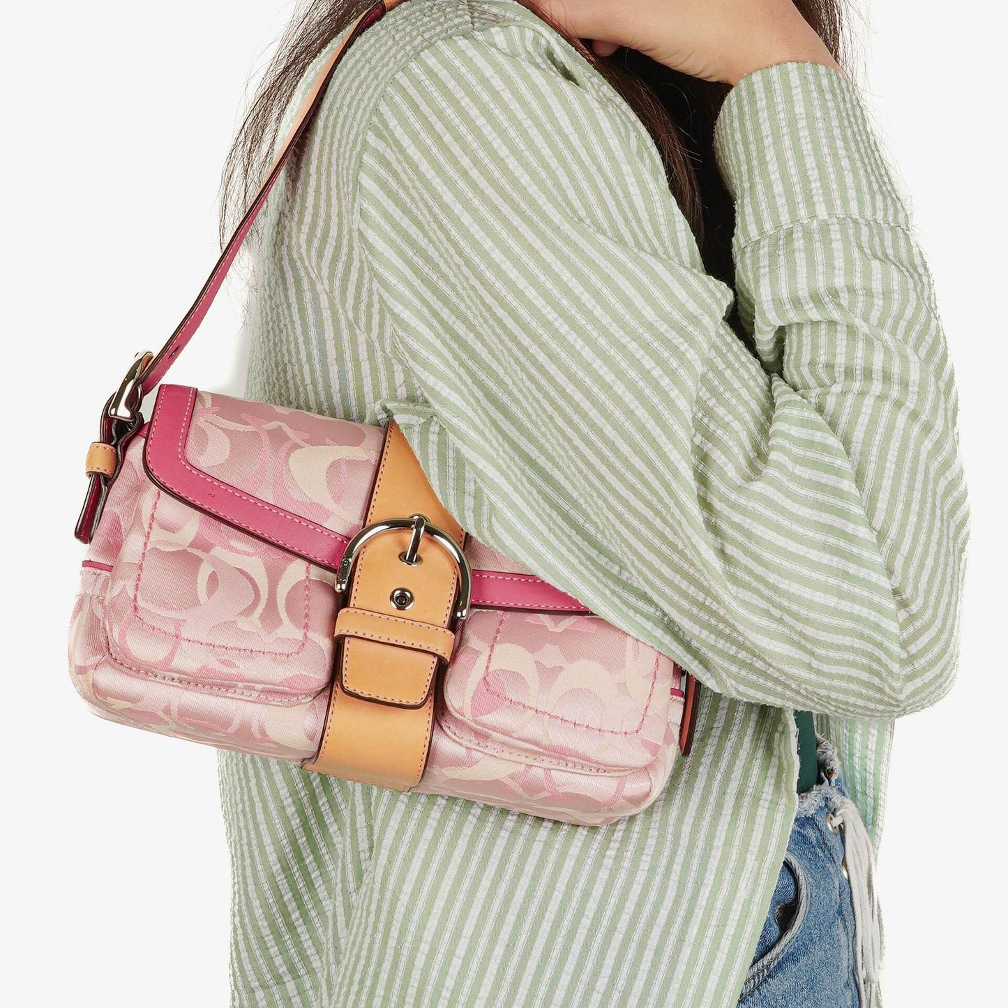Coach Soho Schultertasche in Rosa