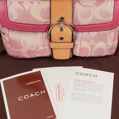 Coach Soho Schultertasche in Rosa