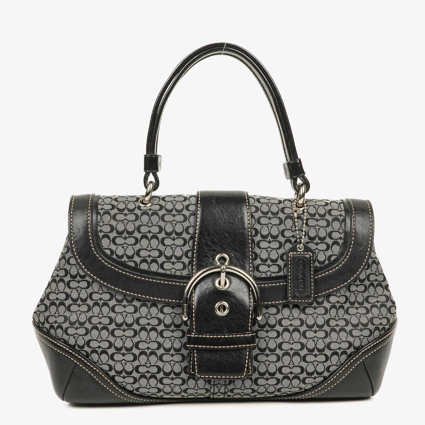 Coach Soho Signature Jacquard Schultertasche