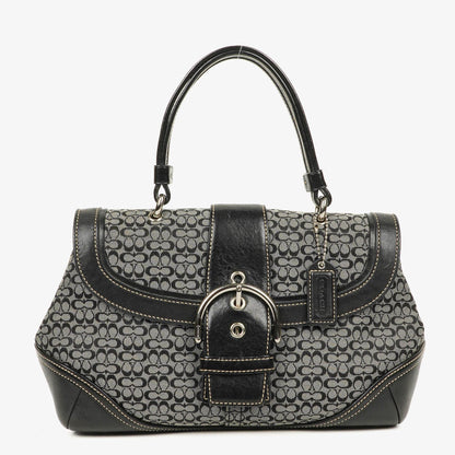Coach Soho Signature Jacquard Schultertasche