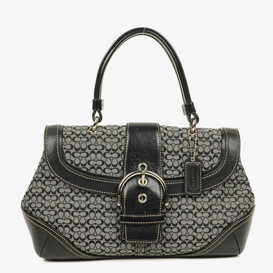 Coach Soho Signature Jacquard Schultertasche