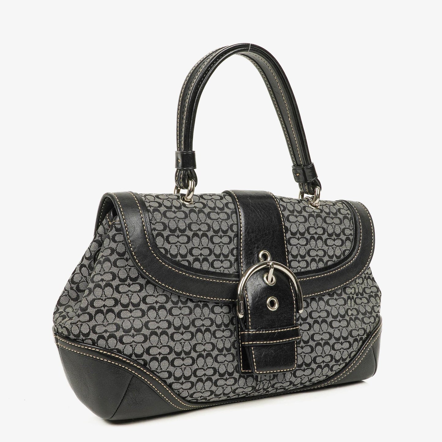 Coach Soho Signature Jacquard Schultertasche
