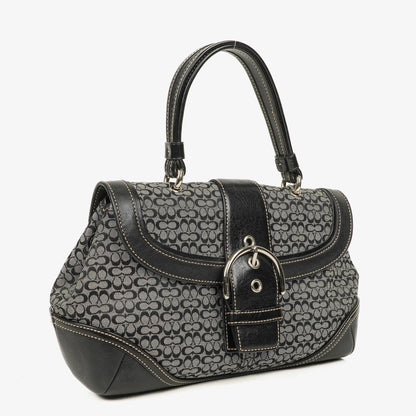 Coach Soho Signature Jacquard Schultertasche