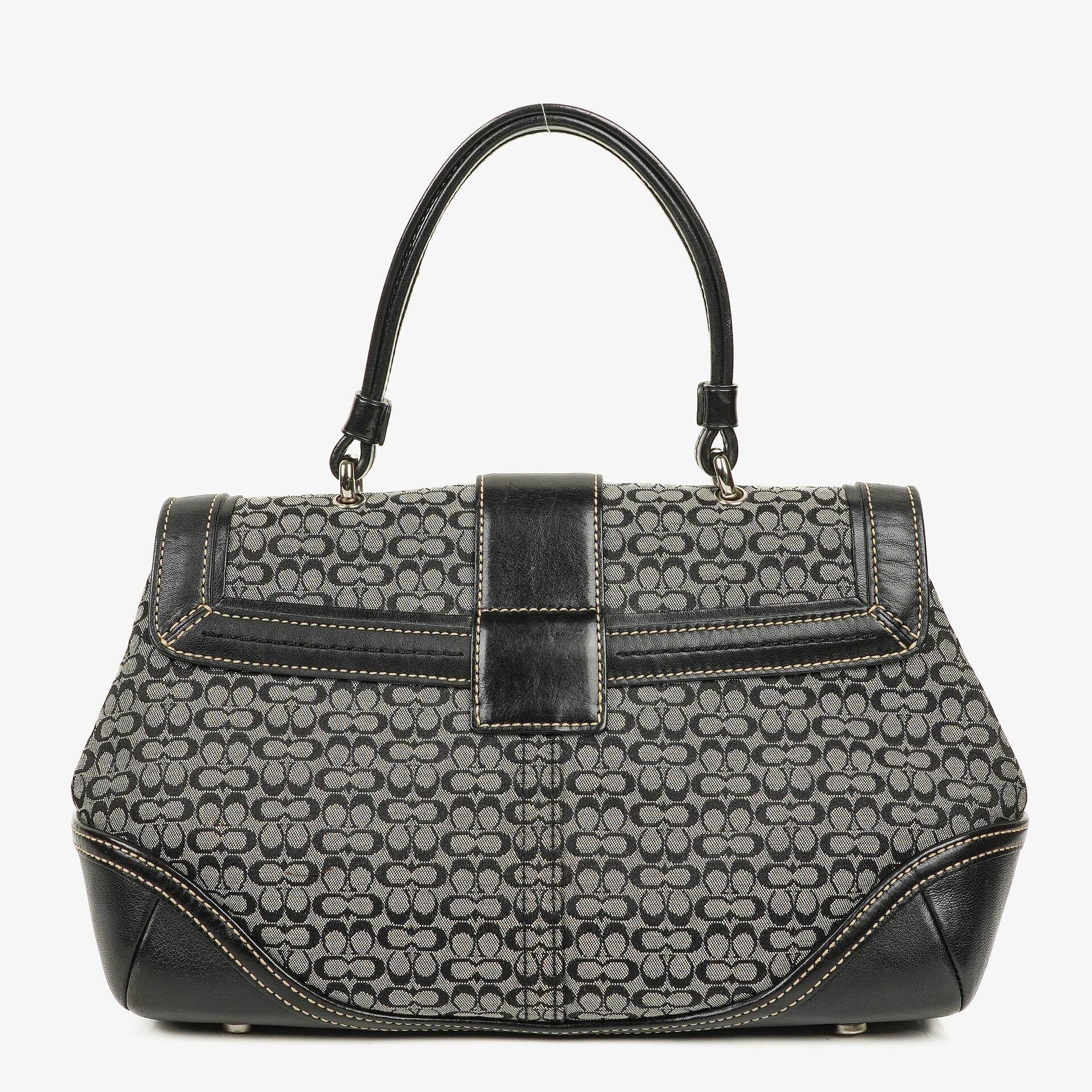 Coach Soho Signature Jacquard Schultertasche