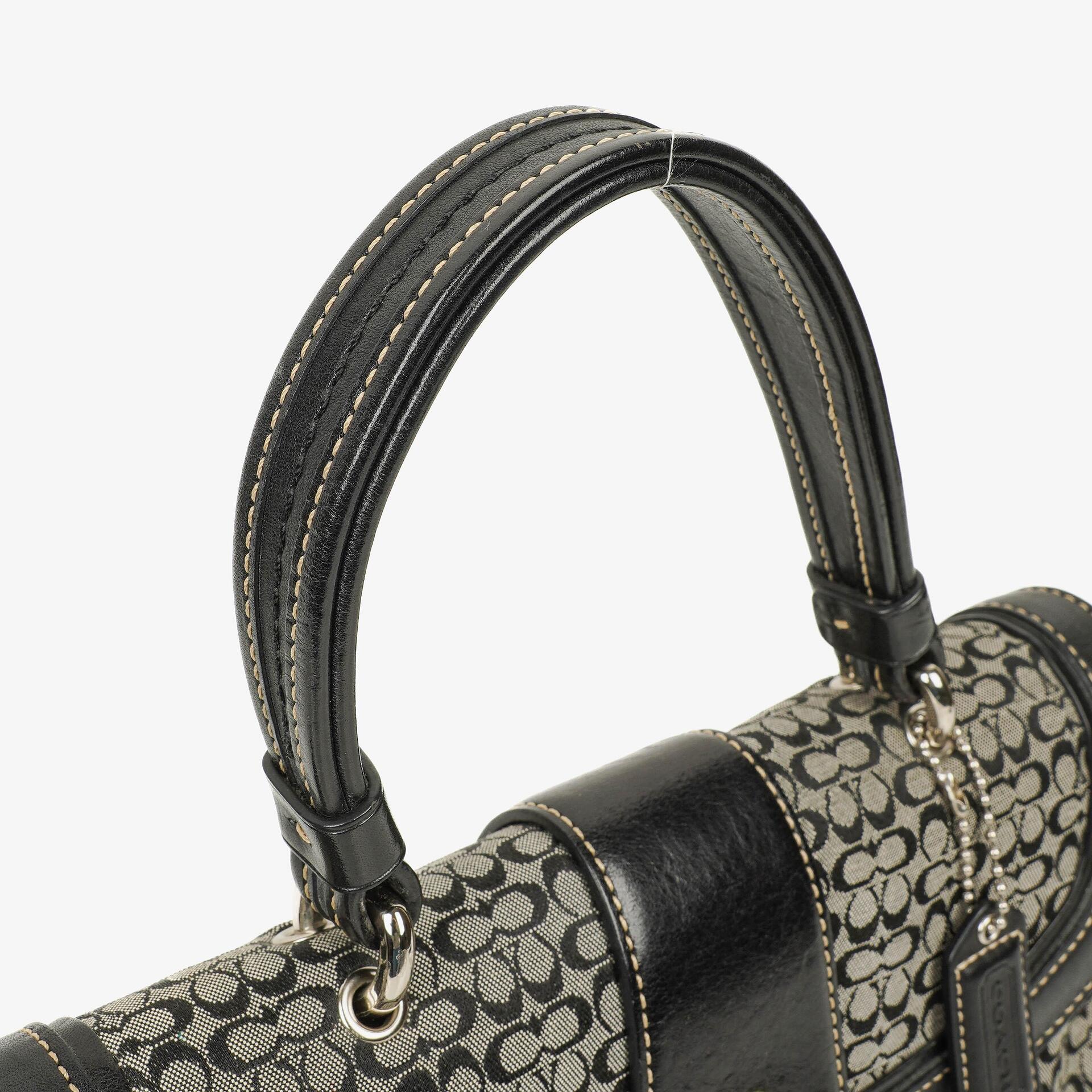Coach Soho Signature Jacquard Schultertasche