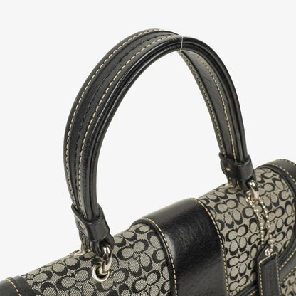 Coach Soho Signature Jacquard Schultertasche