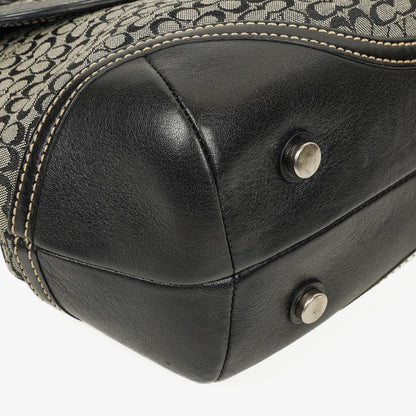 Coach Soho Signature Jacquard Schultertasche