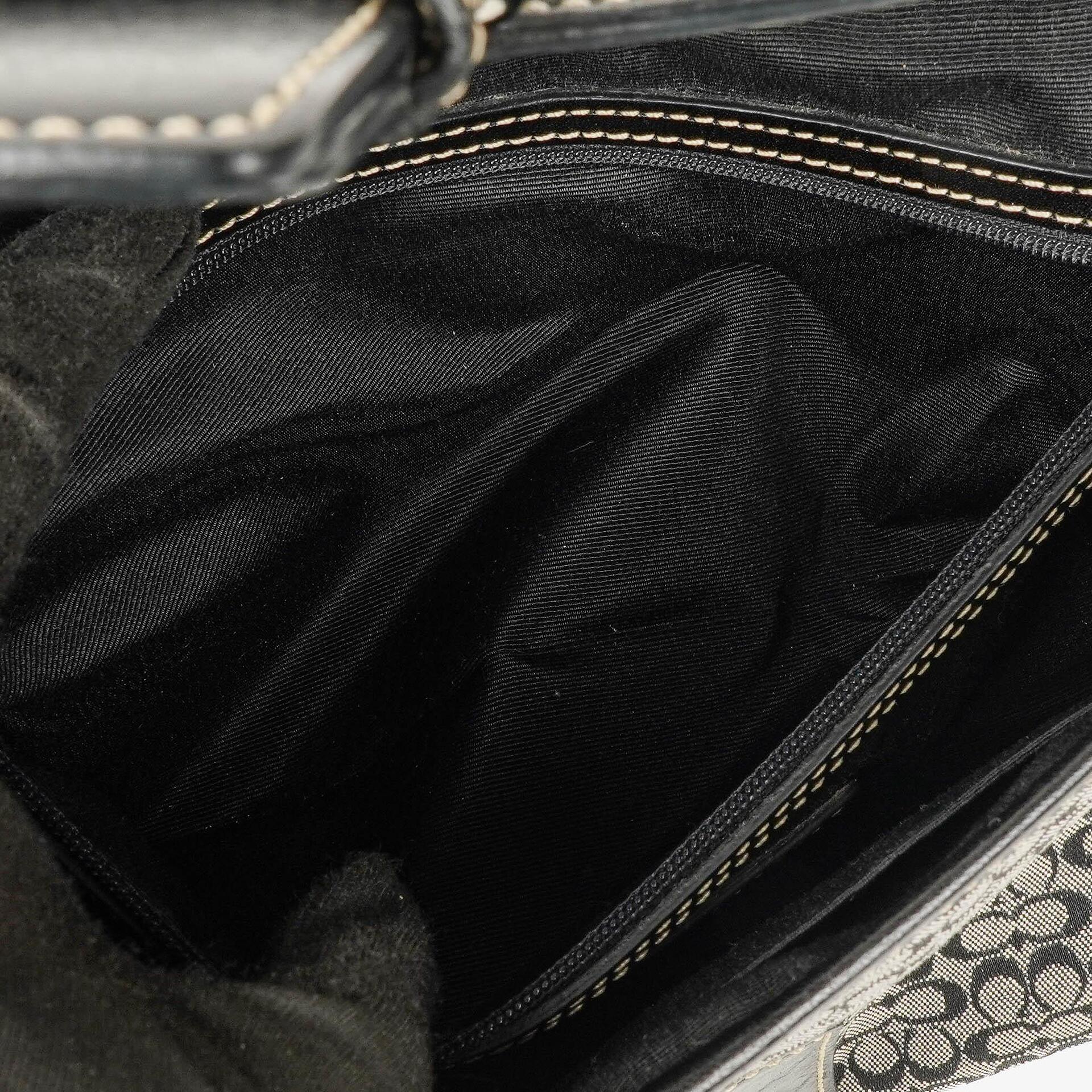 Coach Soho Signature Jacquard Schultertasche