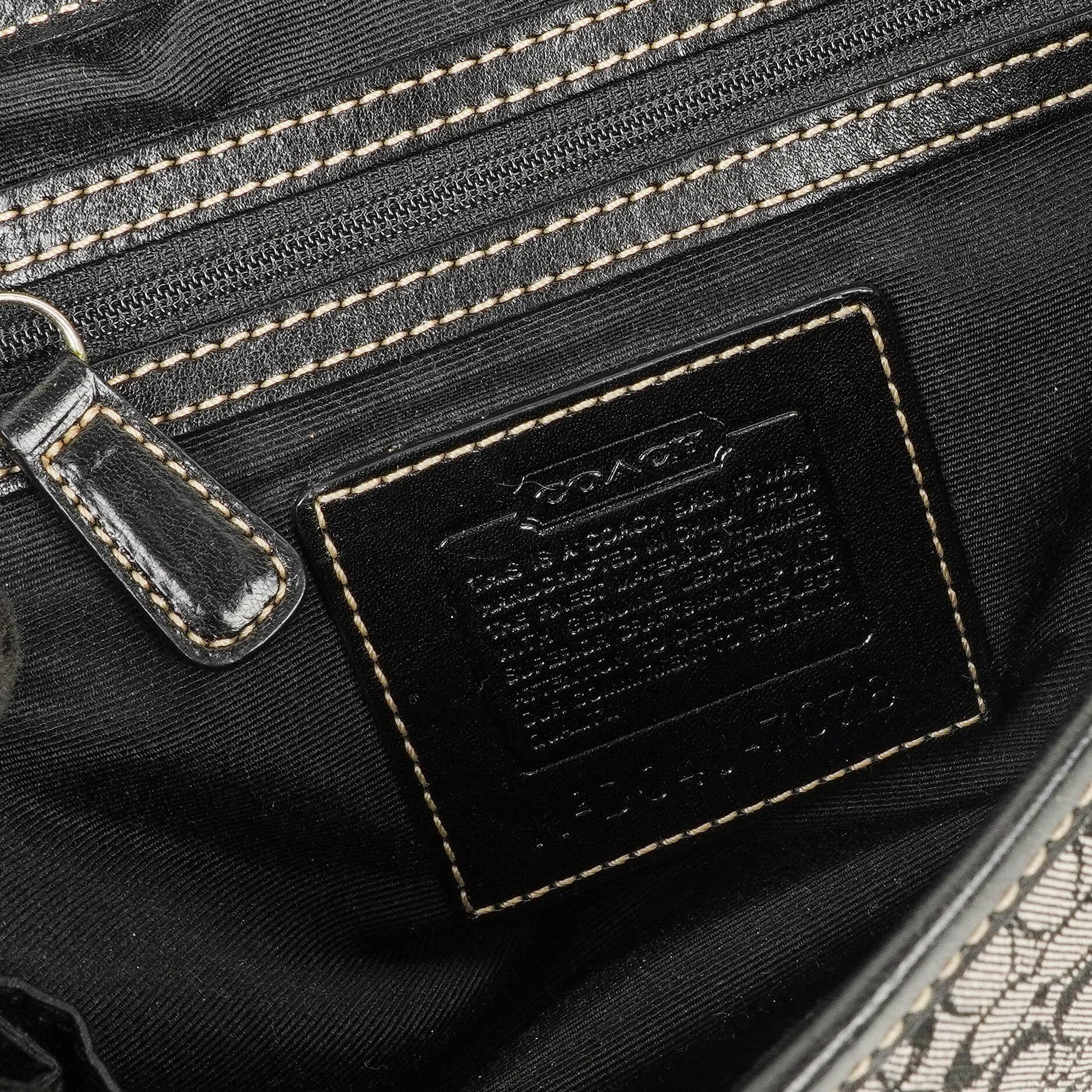 Coach Soho Signature Jacquard Schultertasche