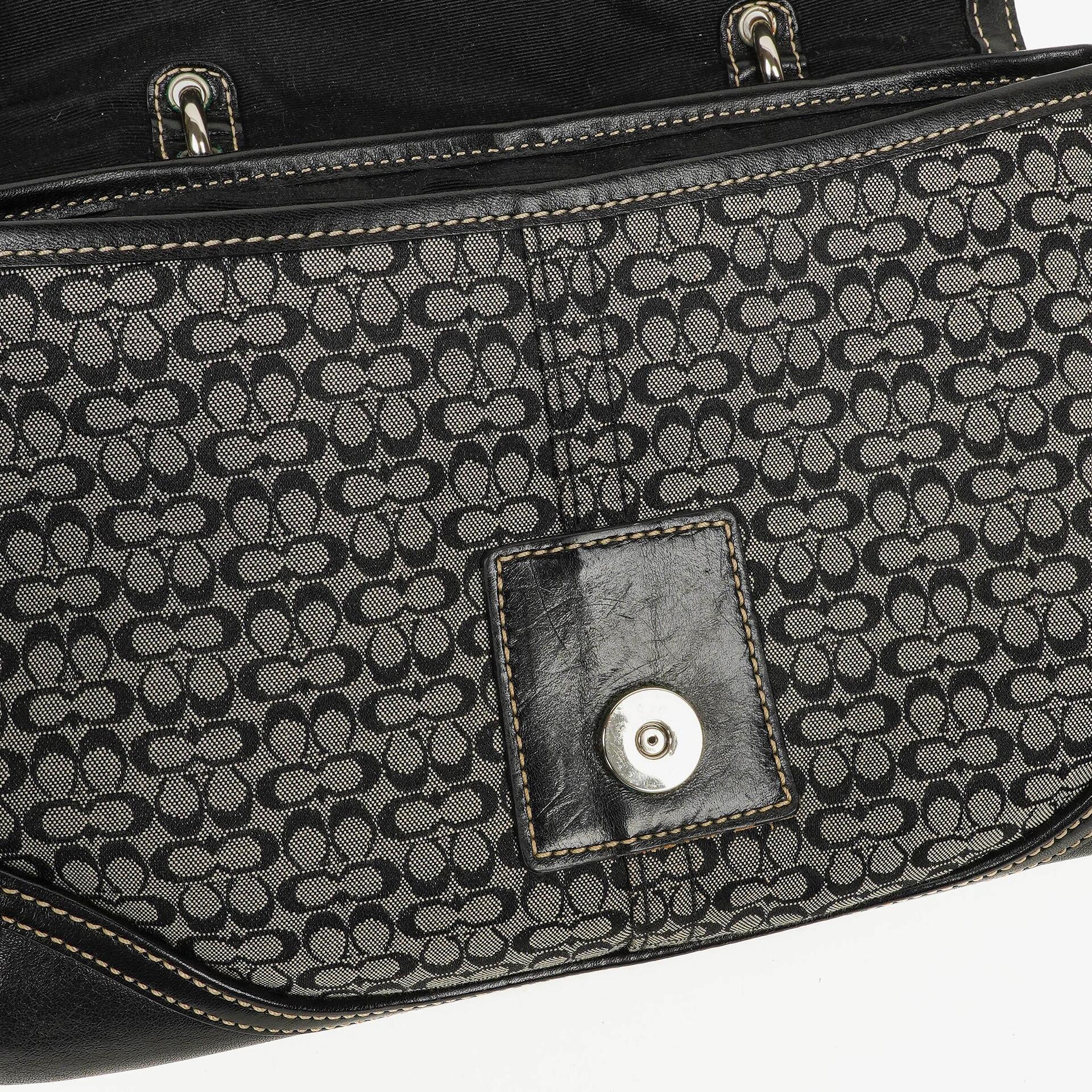 Coach Soho Signature Jacquard Schultertasche