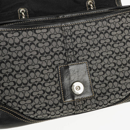 Coach Soho Signature Jacquard Schultertasche