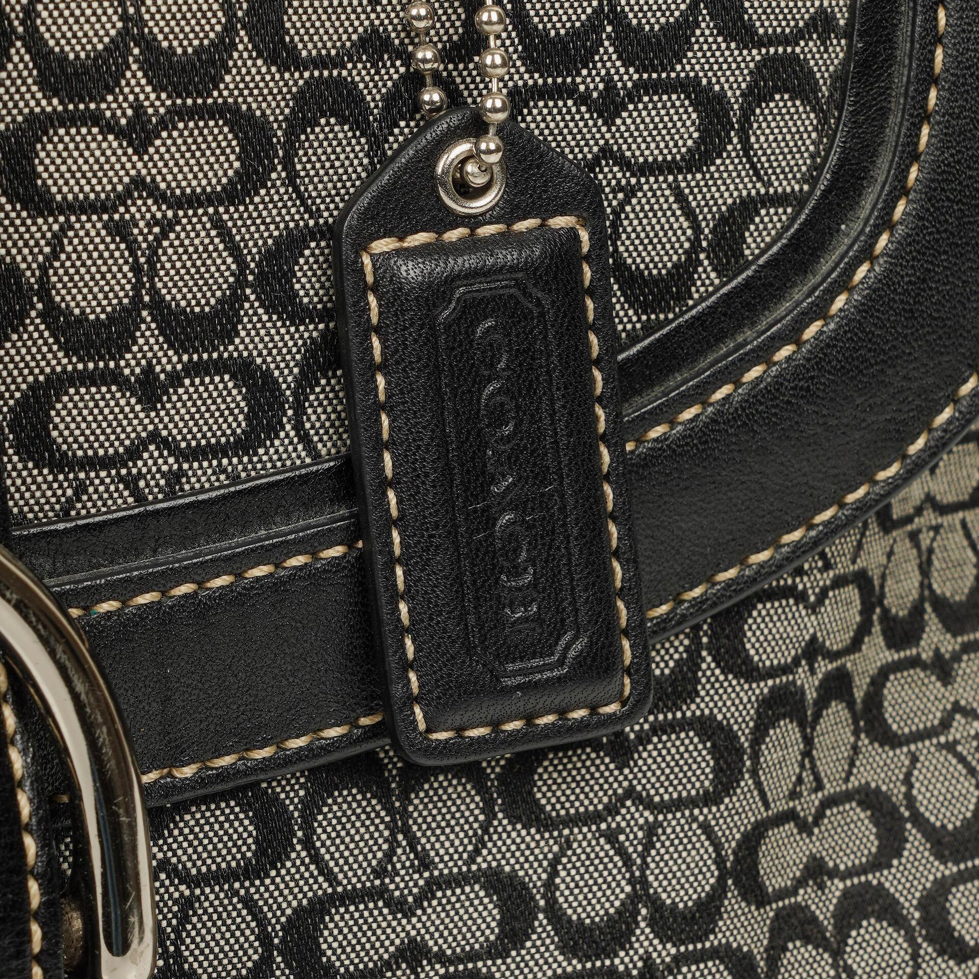 Coach Soho Signature Jacquard Schultertasche