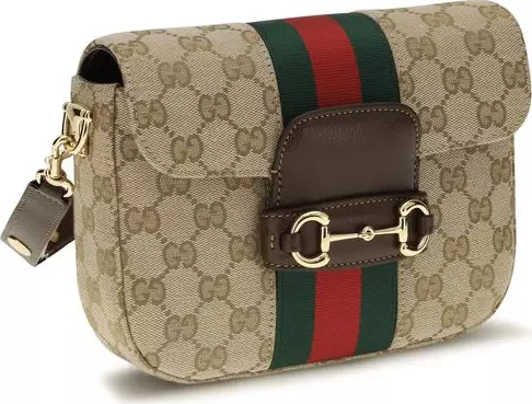 Gucci Small Horsebit 1955 Schultertasche Beige - Eleganz trifft Luxus