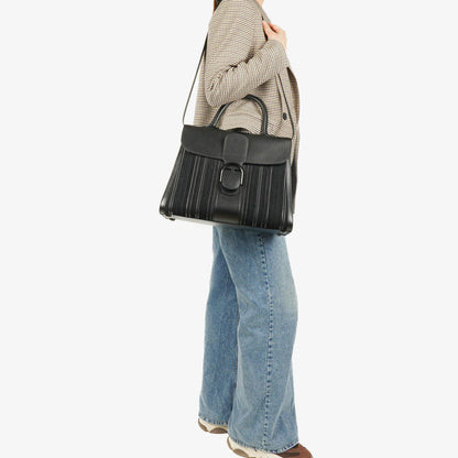 Delvaux Brillant Handtasche in Schwarz