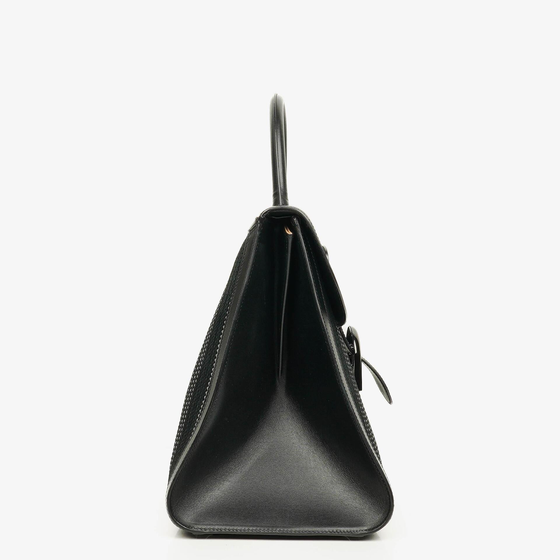 Delvaux Brillant Handtasche in Schwarz