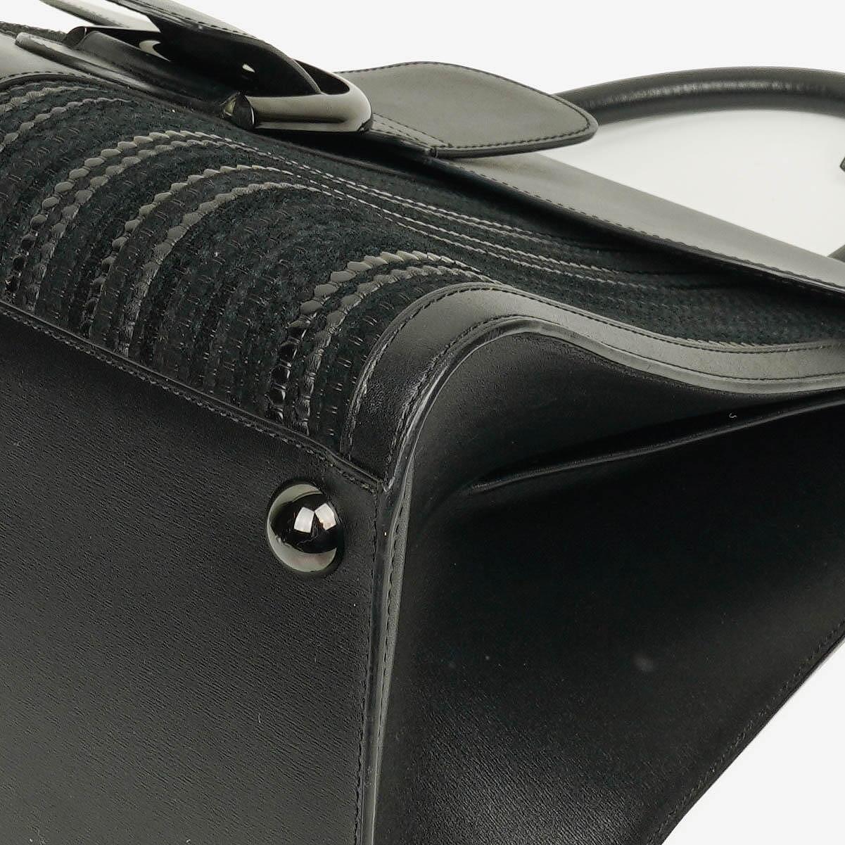 Delvaux Brillant Handtasche in Schwarz