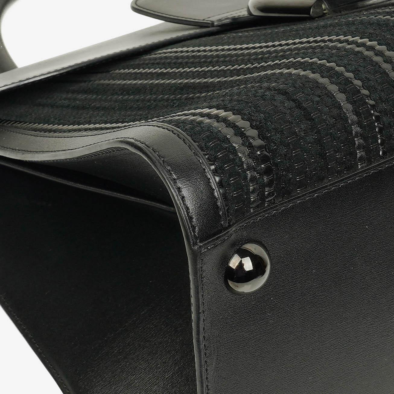 Delvaux Brillant Handtasche in Schwarz