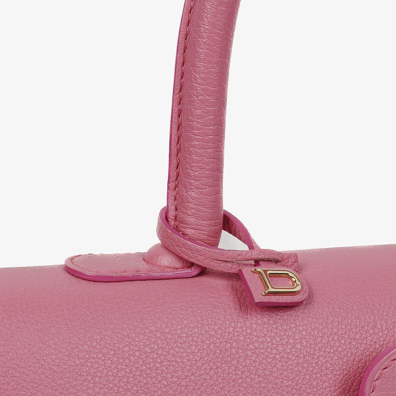 Delvaux Brillant MM Sellier Handtasche in Flamingo