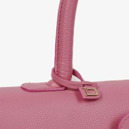 Delvaux Brillant MM Sellier Handtasche in Flamingo