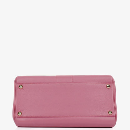 Delvaux Brillant MM Sellier Handtasche in Flamingo