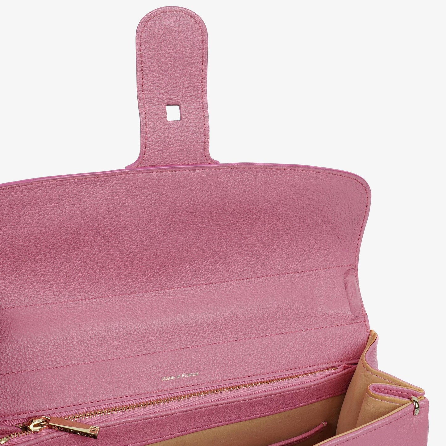 Delvaux Brillant MM Sellier Handtasche in Flamingo