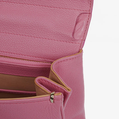 Delvaux Brillant MM Sellier Handtasche in Flamingo