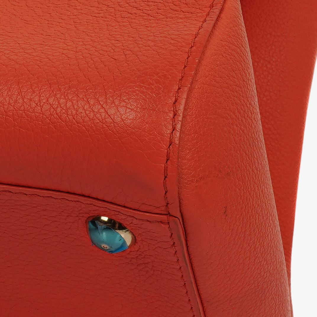 Delvaux Brillant MM Sellier Handtasche in Sunset