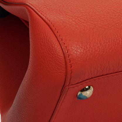 Delvaux Brillant MM Sellier Handtasche in Sunset