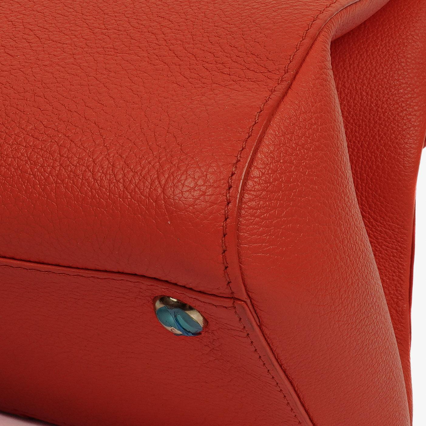 Delvaux Brillant MM Sellier Handtasche in Sunset