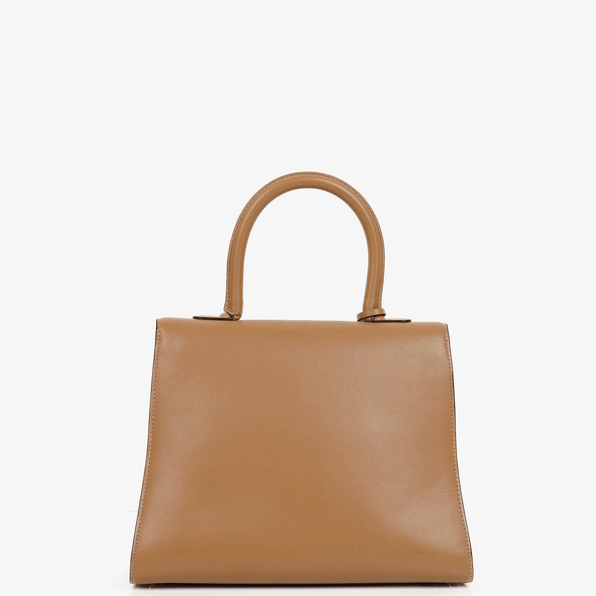 Delvaux Brillant MM Handtasche aus Vison Box-Kalbsleder