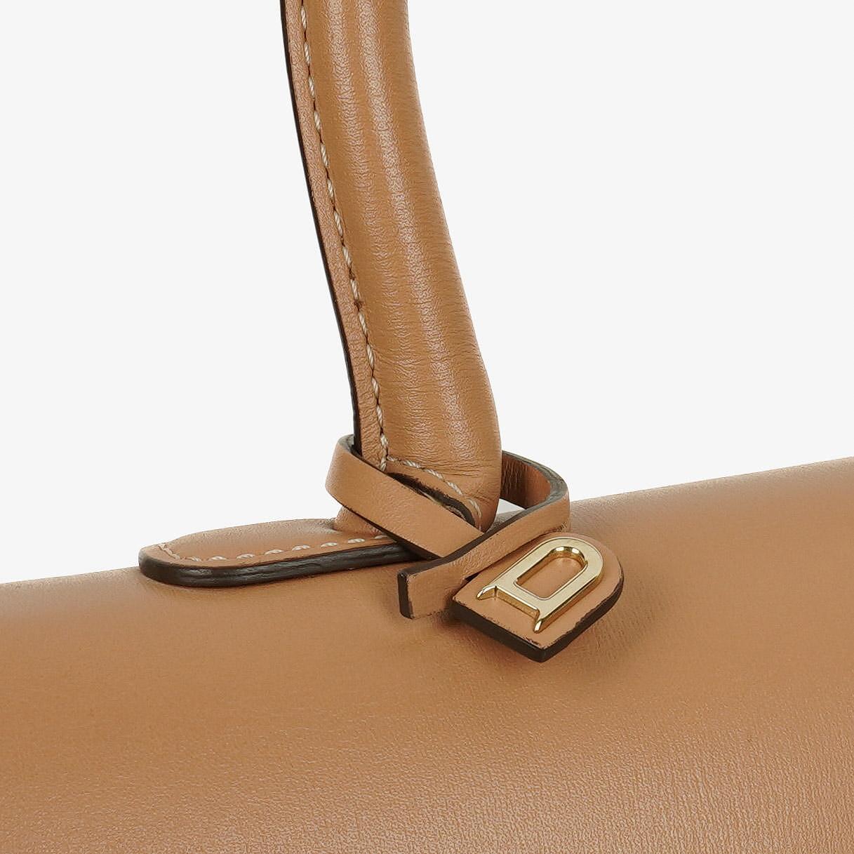 Delvaux Brillant MM Handtasche aus Vison Box-Kalbsleder