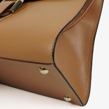 Delvaux Brillant MM Handtasche aus Vison Box-Kalbsleder