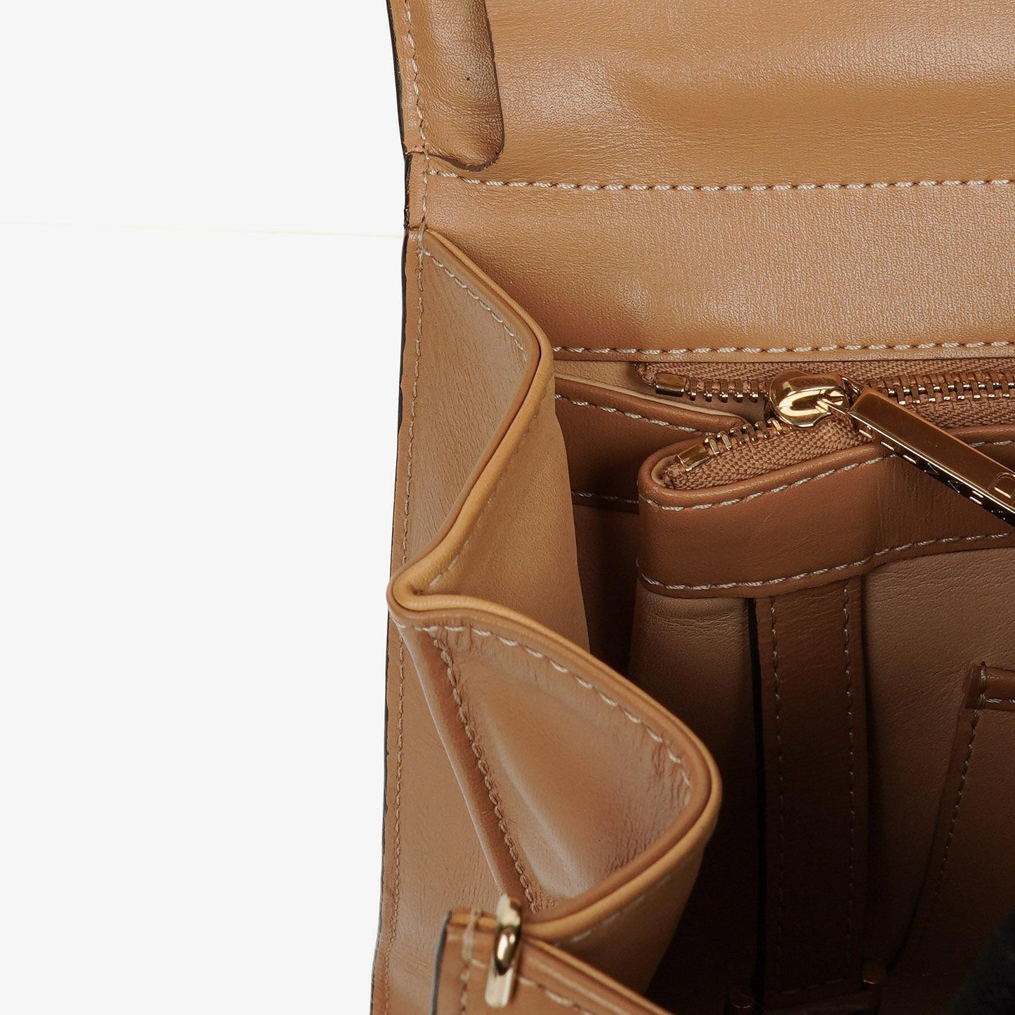 Delvaux Brillant MM Handtasche aus Vison Box-Kalbsleder