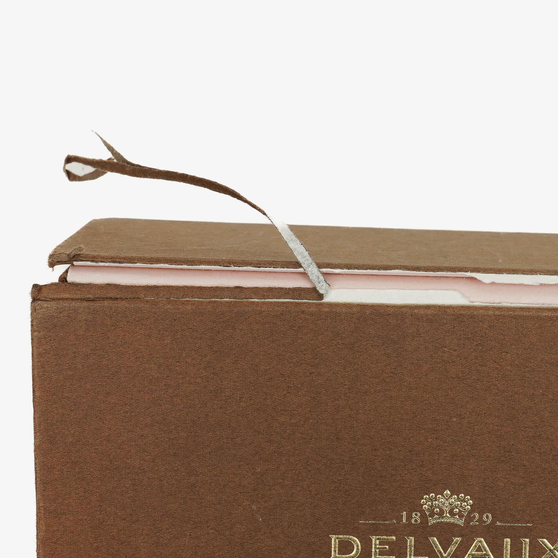 Delvaux Brillant Super Mini Charm Tasche aus Vernis