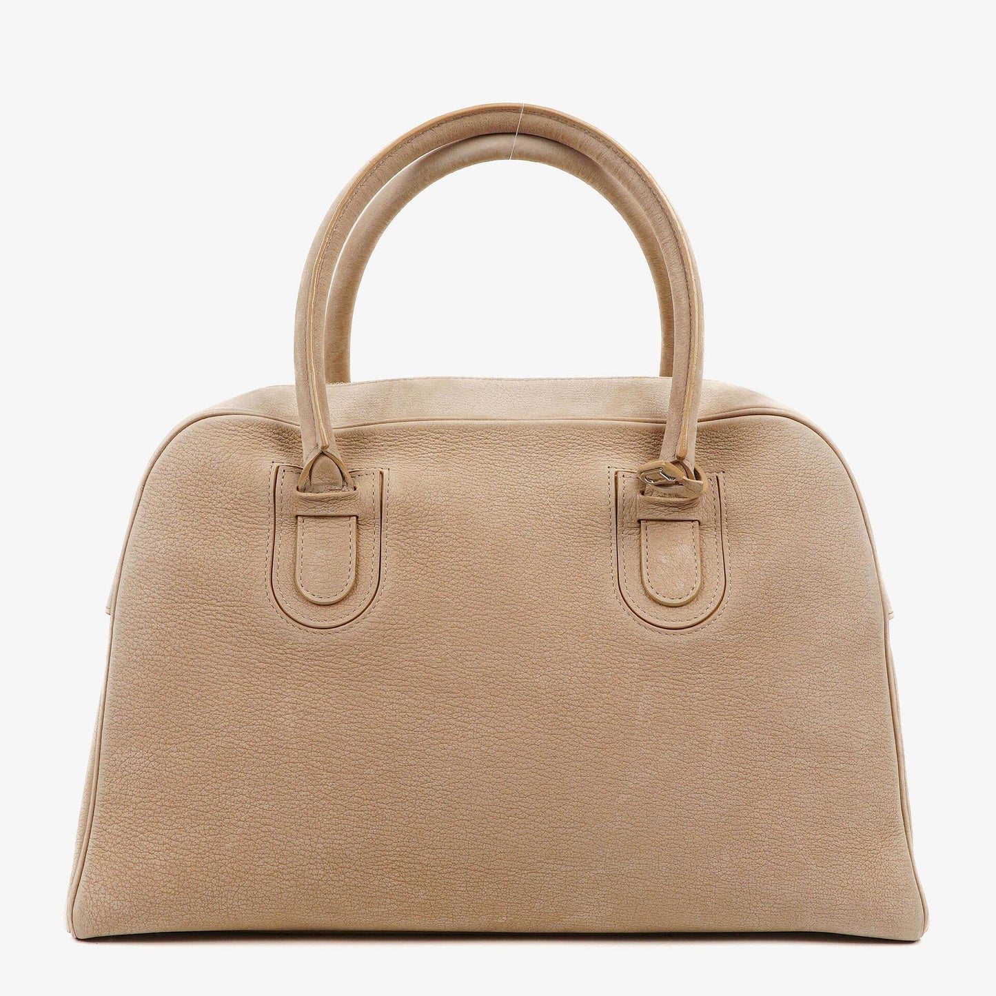 Delvaux Duffle Bag aus Santiag-Nubuk in Glaise mit Signature