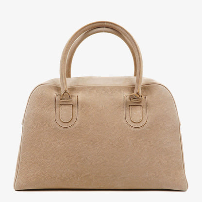 Delvaux Duffle Bag aus Santiag-Nubuk in Glaise mit Signature