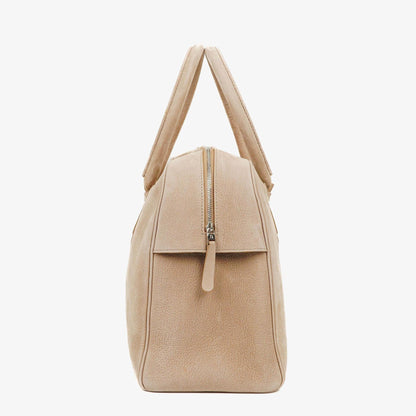 Delvaux Duffle Bag aus Santiag-Nubuk in Glaise mit Signature