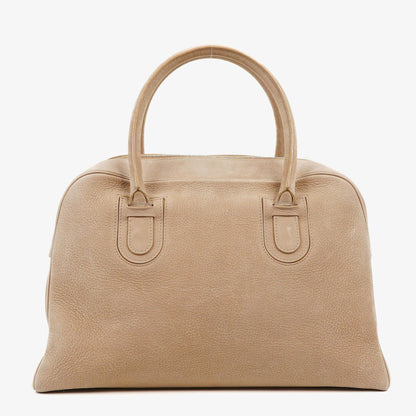 Delvaux Duffle Bag aus Santiag-Nubuk in Glaise mit Signature